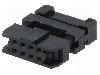 Conector IDC, 8 pini, pas pini 2mm, AMPHENOL - T826108A101CEU foto