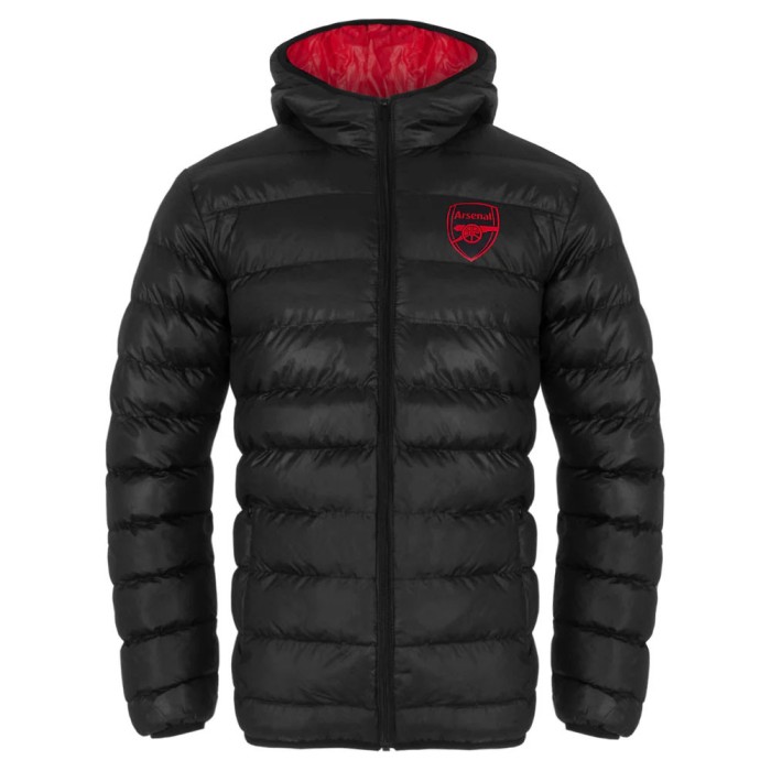 FC Arsenal geacă de iarnă pentru bărbați Winter fullblack - L