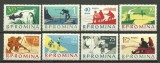 1962 - Pescuitul sportiv, serie neuzata