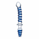 Dildo din sticlă - Glas Mr. Swirly Double Ended