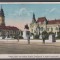 ORADEA PIATA UNIRII STATUIA REGELE FERDINAND PALATUL EPISCOPIEI CIRCULATA 1935