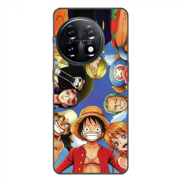 Husa compatibila cu OnePlus 11 Silicon Gel Tpu Model One Piece Crew