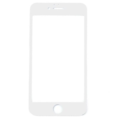 Folie de protectie sticla 6D iPhone 7/8 Plus, Alb foto