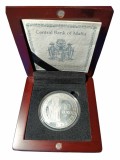 MALTA moneda din argint 10&euro; din anul 2008 UNC [Certficat Central Bank of Malta]