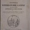 Istoria literaturii latine pe baza de texte (Antologie si crestomatie) &ndash; I. Valaori, C. Papacostea, Gh. Popa-Lisseanu