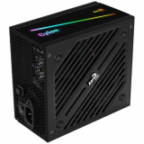 Sursa Aerocool Cylon 500, 500 W, Single rail, PFC Activ, Ventilator 120mm, Iluminare RGB, Eficienta 85%, Aero