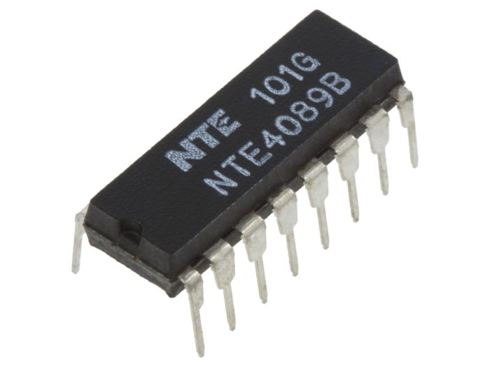 Multiplicator Binar CMOS 4-bit DIP16 3-18VDC