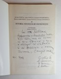 Istoria sociologiei rom&acirc;nești &ndash; Aut. Șt. Costea (coord.) et al., Ed. Fundației &bdquo;Rom&acirc;nia de M&acirc;ine&rdquo;, 1998, dedicație Ion Drăgan +4 autogr.