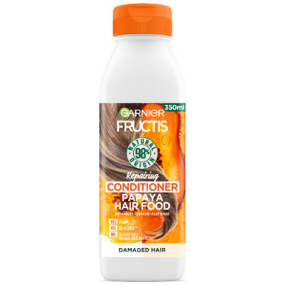 Balsam de par Garnier Fructis Hair Food Papaya, pentru parul deteriorat, 350 ml foto