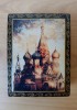 Caseta vintage lemn lacuit
