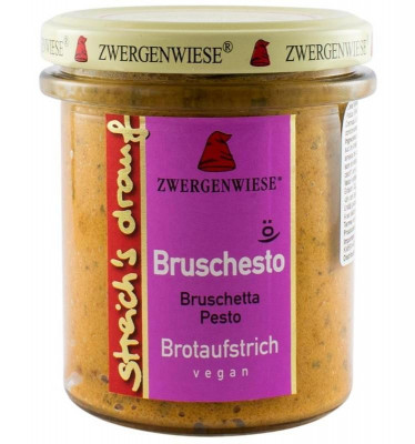 Crema Bio Tartinabila Bruschetta Pesto Zwergenwiese 160gr foto