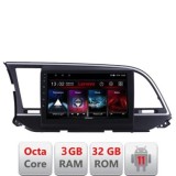 Navigatie HHyundai Elantra 2015-2018 D-581 Octa Core cu Android Radio Bluetooth Internet GPS WIFI DSP 3+32 GB 4G LENOVO LITE CarStore Technology