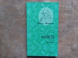 MACBETH de WILLIAM SHAKESPEARE , EDITIE BILINGVA , traducere de DAN AMEDEU LAZARESCU , 2006