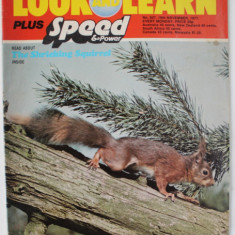 LOOK AND LEARN , PLUS SPEED and POWER , REVISTA PENTRU TINERET , No. 827 , 1977