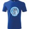 Tricou Personalizat Albastru cu Sigiliu Dragut , Design Amuzant pentru Barbati