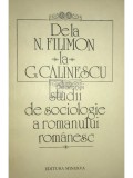 Paul Cornea (ed.) - De la N. Filimon la G. Calinescu - Studii de sociologie a romanului romanesc (Editia: 1982)