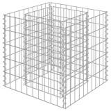 Cumpara ieftin Strat inaltat gabion, 50 x 50 x 50 cm, otel galvanizat