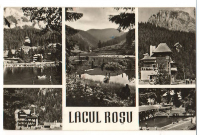 CPI B13777 CARTE POSTALA - LACUL ROSU, mozaic foto