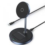 Incarcator Retea Wireless UGREEN CD317 2in1, 20W, 1.67A, Negru