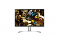 Monitor Gaming LG 27UL550-W 27 inch 5ms White foto