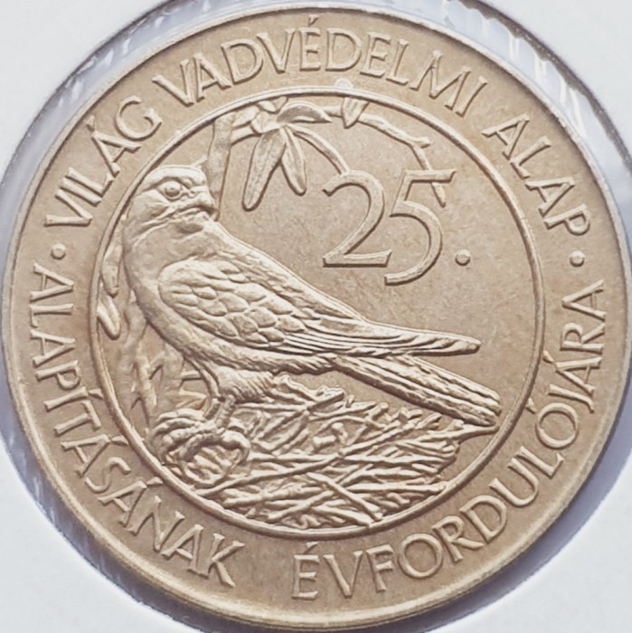 2818 Ungaria 50 Forint 1988 World Wildlife Foundation km 663