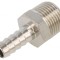Racord push-in ştuţ alamă nichelată 3/8 8mm