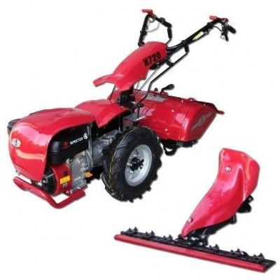 Motocultor profesional 9.5CP Weima WMX720 cu freza tractata si cositoare foto