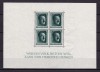 ✅ (S38) Germania Reich 1937 &quot; Aniversare Adolf Hitler-48 de ani&quot; serie Mi.646 in bloc/colita 7 ,lipsa partiala gumare original , sarniera ,MH, Nestampilat