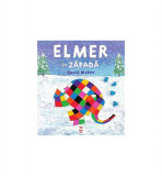 Elmer &icirc;n zăpadă - Paperback brosat - David McKee - Pandora M