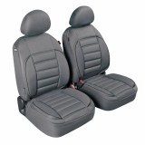 Huse scaun fata De-Luxe Sport Edition jacquard high-quality 2buc - Gri Garage AutoRide, Lampa