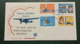 Australia 1978 - zbor peste Pacific, FDC