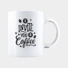 Cana alba personalizata I INVITE YOU A COFFEE, INOVATIX&reg;. 330ml, Oem