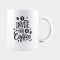 Cana alba personalizata I INVITE YOU A COFFEE, INOVATIX&reg;. 330ml