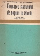 Formarea sistemului de notiuni la istorie. Clasele V-VII. Cercetari experimentale foto