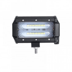 Proiector led 72W dreptunghi, utilaje, Suv, jeep, tractor, ATV cu unghi lumina Flood 60?, model C1CR foto