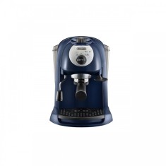 Espressor manual De&#039;Longhi EC191CD, 1100 W, 15 bari, 1 l, Sistem Crema Disco, Dark Blue