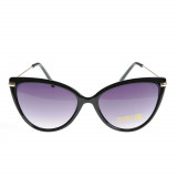 Ochelari de soare cat-eye negri