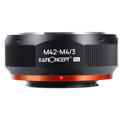 Adaptor montura K&amp;amp;F Concept M10125 M42-M4/3 PRO de la M42 la Micro 4/3 (MFT) KF06.441 foto
