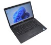 Laptop DELL Latitude 7480, 14&quot; Full HD, Intel Core i5-7300U, 8GB DDR4, 512GB SSD, 4G LTE, Win 10 PRO, Negru, Tastatura iluminata QWERTZ