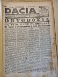 Dacia 27 august 1942-art. ortodoxia ca functie europeana,al 2-lea razboi mondial