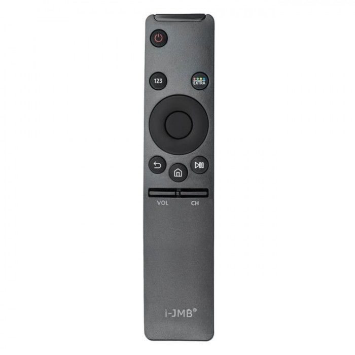 Telecomandă TV Universala, i-JMB, Negru, Compatibilitate Samsung, Funcționează cu 2 Baterii AA (nu sunt incluse)