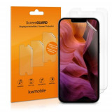 Set 3 Folii de protectie pentru Apple iPhone 13 Pro Max, Kwmobile, Fata, Transparenta, 56422.1