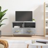 VidaXL Comodă TV, gri beton, 80x36x50 cm, lemn compozit 828960
