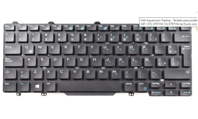 Tastatura laptop noua Dell Latitude 3340 3350 Spanish DP/N JG68V foto