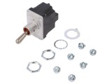 Comutator Basculant DPDT 6A/230VAC 18A/28VDC