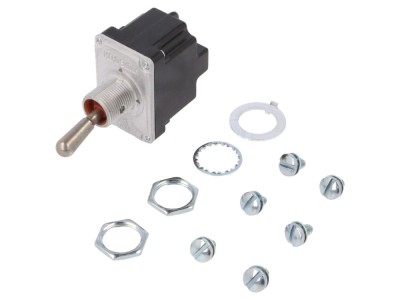 Rezistor Comutator basculant DPDT, IP67 foto