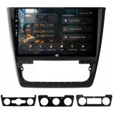 Navigatie Skoda Yeti 4GB RAM Android 13 Octacore Slot Sim 4G DSP GPS Wi-FI Carplay Android Auto USB Bluetooth Waze Touchscreen 10.1 Inch