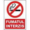 Indicator Autocolant Fumatul Interzis, dimensiune 148 x 210mm FMI1