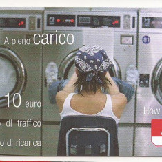 CT2 - Cartela Telefonica - Italia - Vodafone prepaid 25 Euro - A pieno Carico