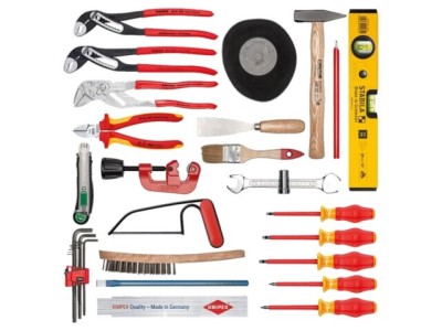 Kit montare KNIPEX pentru instalatori - valijoară foto